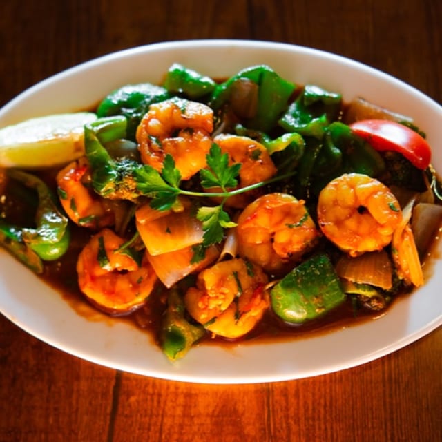 Shrimp Tandoori.